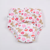 Waterproof Breathable Cotton Potty Training Pants for Babies (Mushroom)
